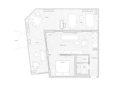 Doppelzimmer für 2 Personen (39 m²) in Rostock 9/9