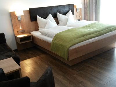 Doppelzimmer Komfort mit Schlafcouch buchbar für zwei oder drei Personen