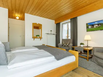 Blick zum zweiten Balkon