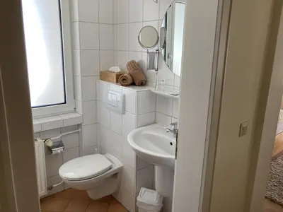 Blick ins Tageslichtbad