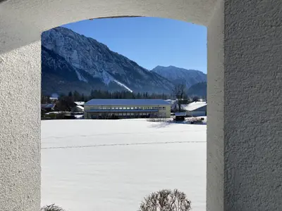 Blick vom Balkon zur Südseite