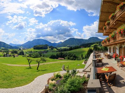 Terrasse mit herrlicher Aussicht