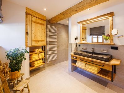 Wellnesbad mit Sauna - Steinberger Hof Alm