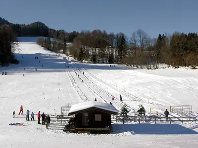 Hauseigener Skilift