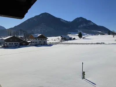 Blick vom Balkon zur Westseite