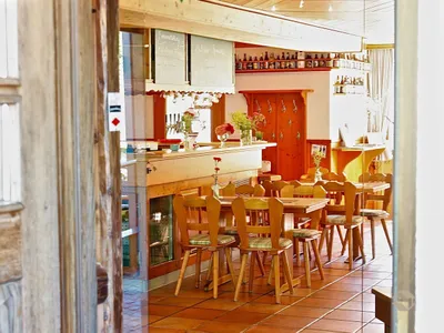 Blick in die Gaststube