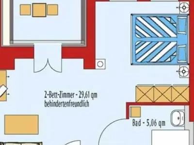 Doppelzimmer für 3 Personen (35 m²) in Sassnitz 9/9