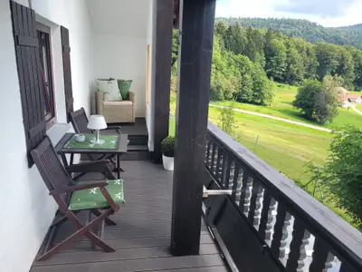 Zimmer 4 Balkon