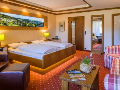 Hotel Kleins-Wiese Bad Fredeburg - Wohnbeispiel Doppelzimmer mit Balkon