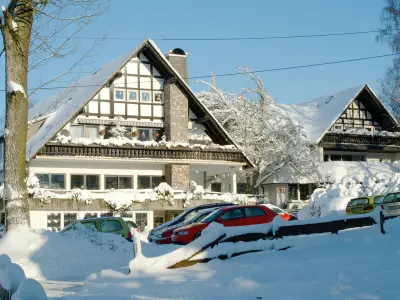 Winteransicht Ferienhotel Stockhausen