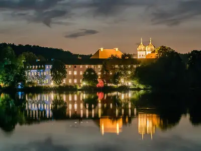 Abendstimmung Kloster Seeon