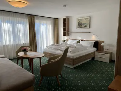 Doppelzimmer Seeseite A - Balkon/Terrasse Wohnbeispiel