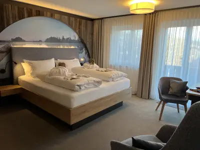 Doppelzimmer Nordseite - Balkon bzw. kl. Balkon - Wohnbeispiel