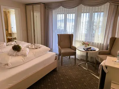 Doppelzimmer Seeseite B - Balkon - Wohnbeispiel