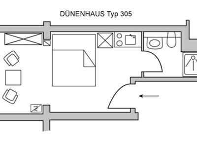 Doppelzimmer für 3 Personen (20 m²) in Sellin (Ostseebad) 9/9