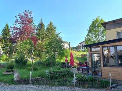 Gemütlicher Gastgarten