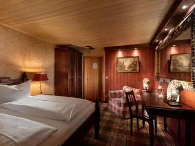 Wellnesszimmer Comfort im OG mit indischer Austattung