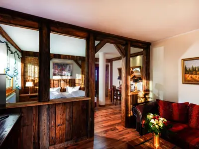 Wellnesszimmer Superior im Erdgeschoss der Dependance