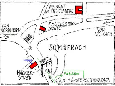 Lageplan Häckerstub'n Zang
