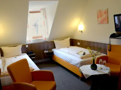 10 mit getrennten Betten