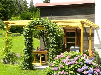 Sitzgelegenheit im Garten