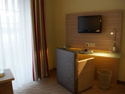 Blick auf den Balkon