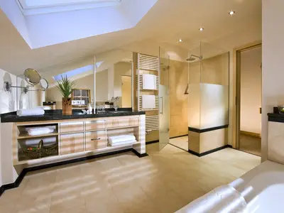 Badezimmer Sonnenrose