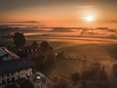 Drohnenbild - Morgenstimmung