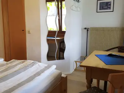 BEDROOM, INSIDE, OUTSIDE