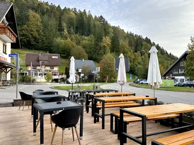Chalet Moos Terrasse
