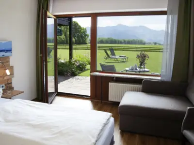 Blick auf die Terrasse