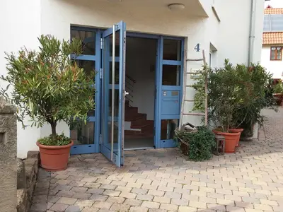 Eingang und Rezeption