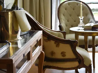 Gartenzimmer Detail Sitzecke