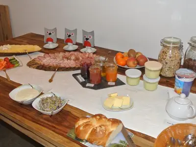 Das Frühstücksbuffet lässt keine Wünsche offen