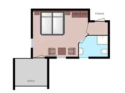 Doppelzimmer für 2 Personen (20 m²) in Waren (Müritz) 7/10