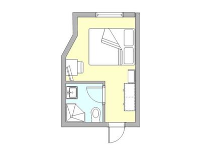 Doppelzimmer für 2 Personen (13 m²) in Warnemünde (Ostseebad) 7/7