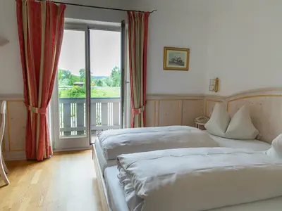 Blick auf den Balkon