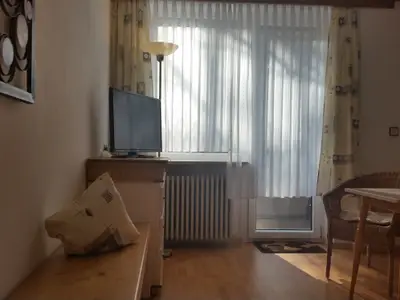 Doppelzimmer im Landhausstil mit Balkon