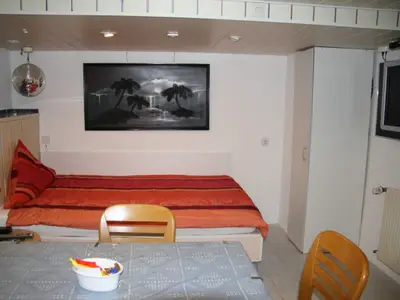 BEDROOM, INSIDE, OUTSIDE