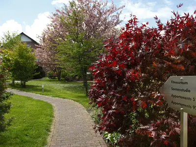 Weitläufige Gartenparkanlage