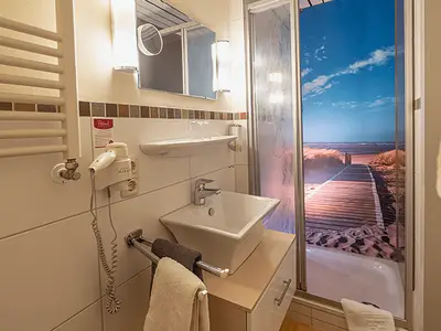 Doppelzimmer Standard Badezimmer