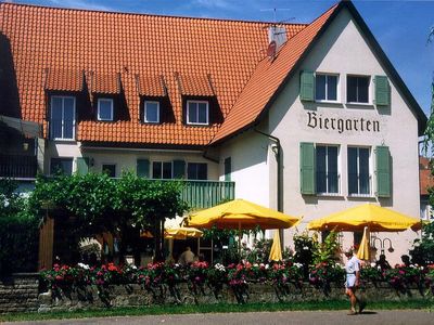 Aussenansicht Biergarten