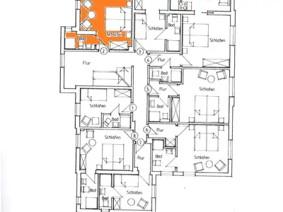 Doppelzimmer für 2 Personen (18 m²) in Wyk auf Föhr 7/10