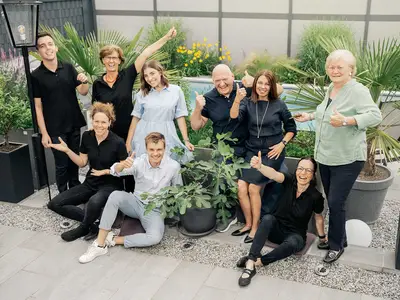 Familie + Team