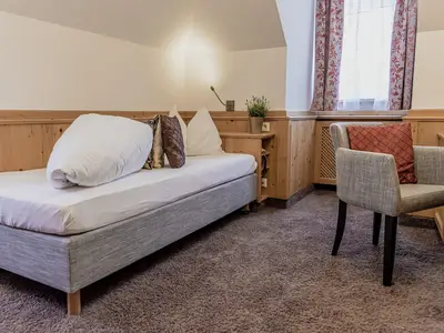 Einzelzimmer im Hotel Goiserer Mühle