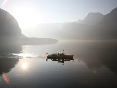 Schifffahrt am Hallstättersee