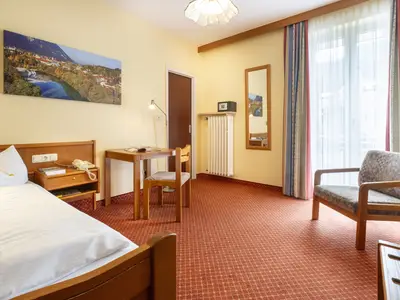 Blick in das Einzelzimmer