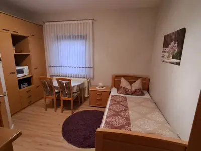 BEDROOM, INSIDE, OUTSIDE