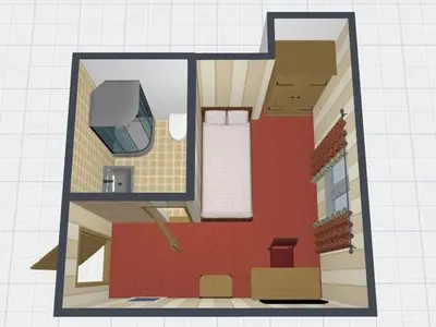 Einzelzimmer für 1 Person in Baden-Baden 5/8