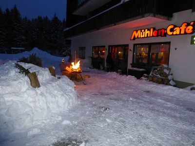 es wird gemütlich - Vorbereitung auf den Hüttenabend